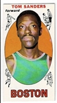 1969 Topps Basketball #72 Tom Sanders - Boston Celtics RC